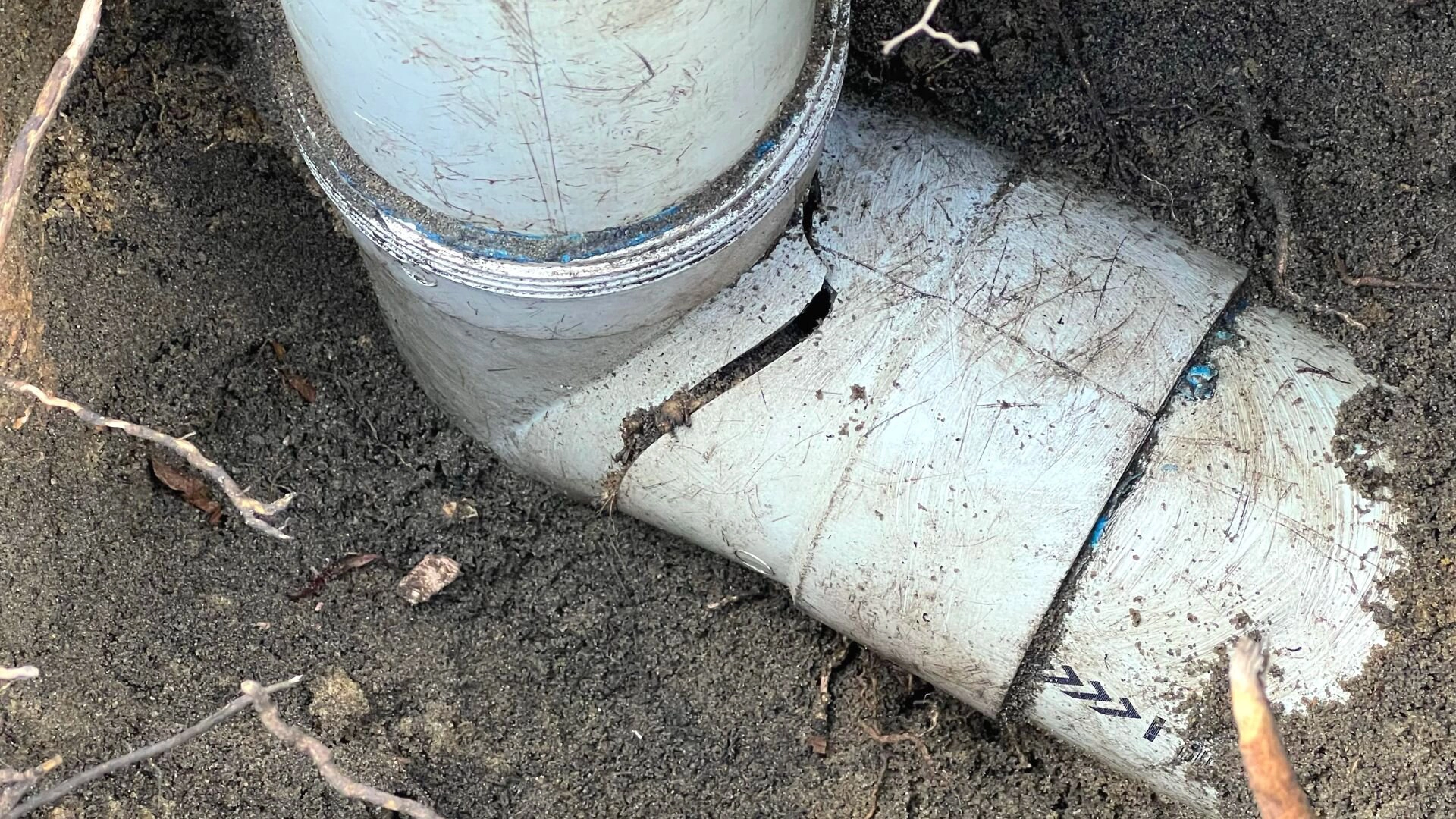 Cracked Pipe Roots