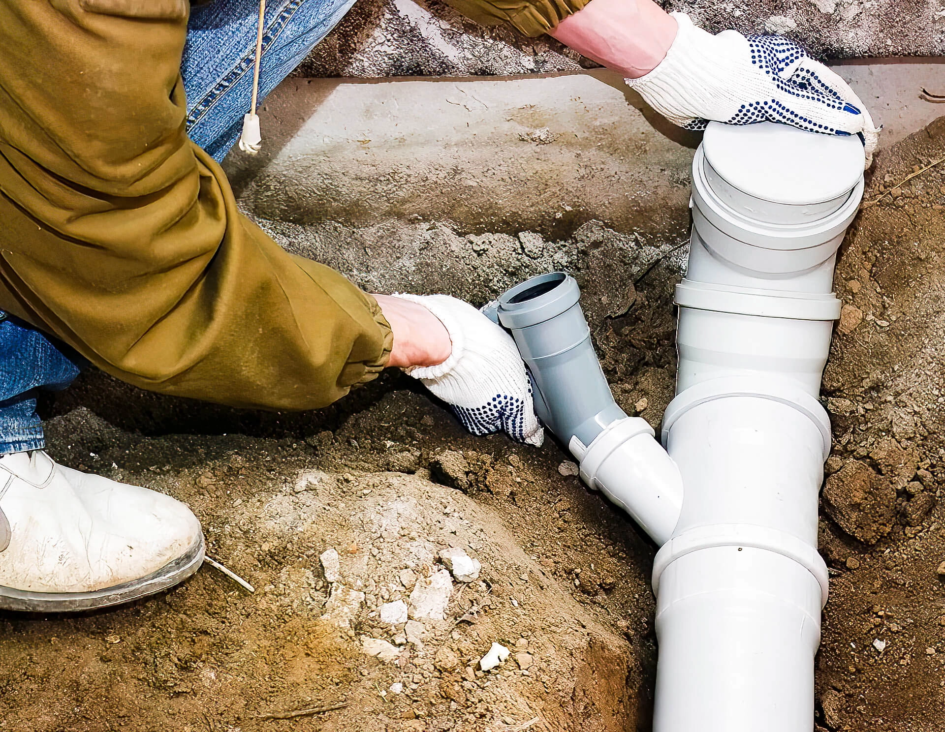 Replacement Pipe Ground