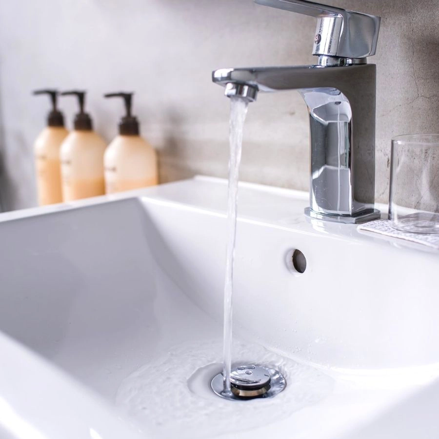 Running Water Bathroom