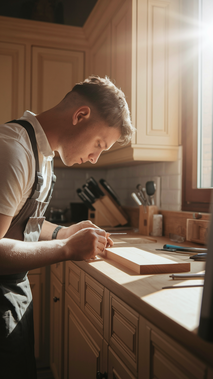 Craftsman at work