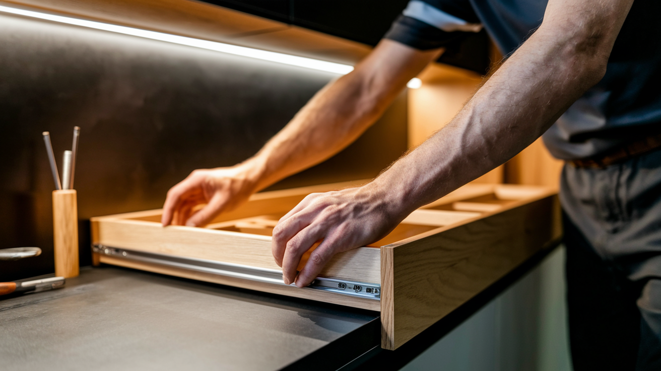 Craftsman at work