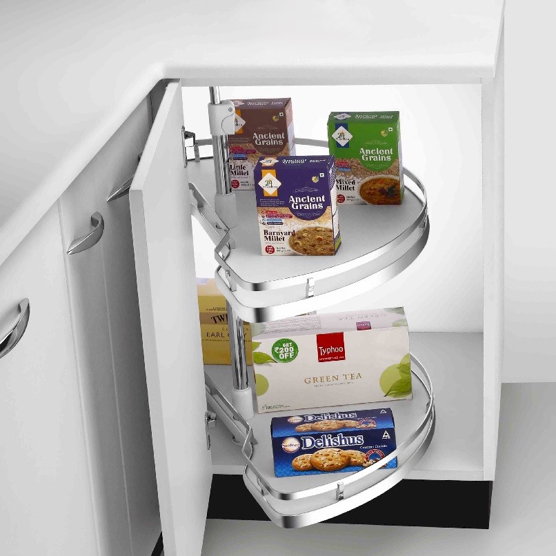 Image 1 1/2 Lazy Susan - solid base (700D)