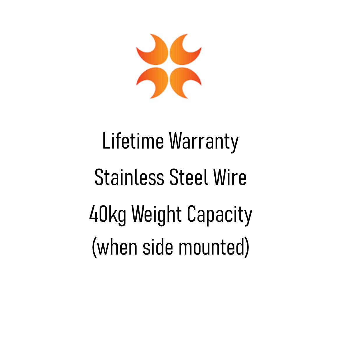 Image 2 Door Mount Laundry Basket, 500H Stainless Steel Basket, 485D (Incl. Door Mounts)