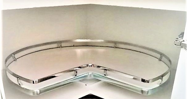 Image 2 3/4 Lazy Susan, 1 Tray (800Diameter), Bottom Mount