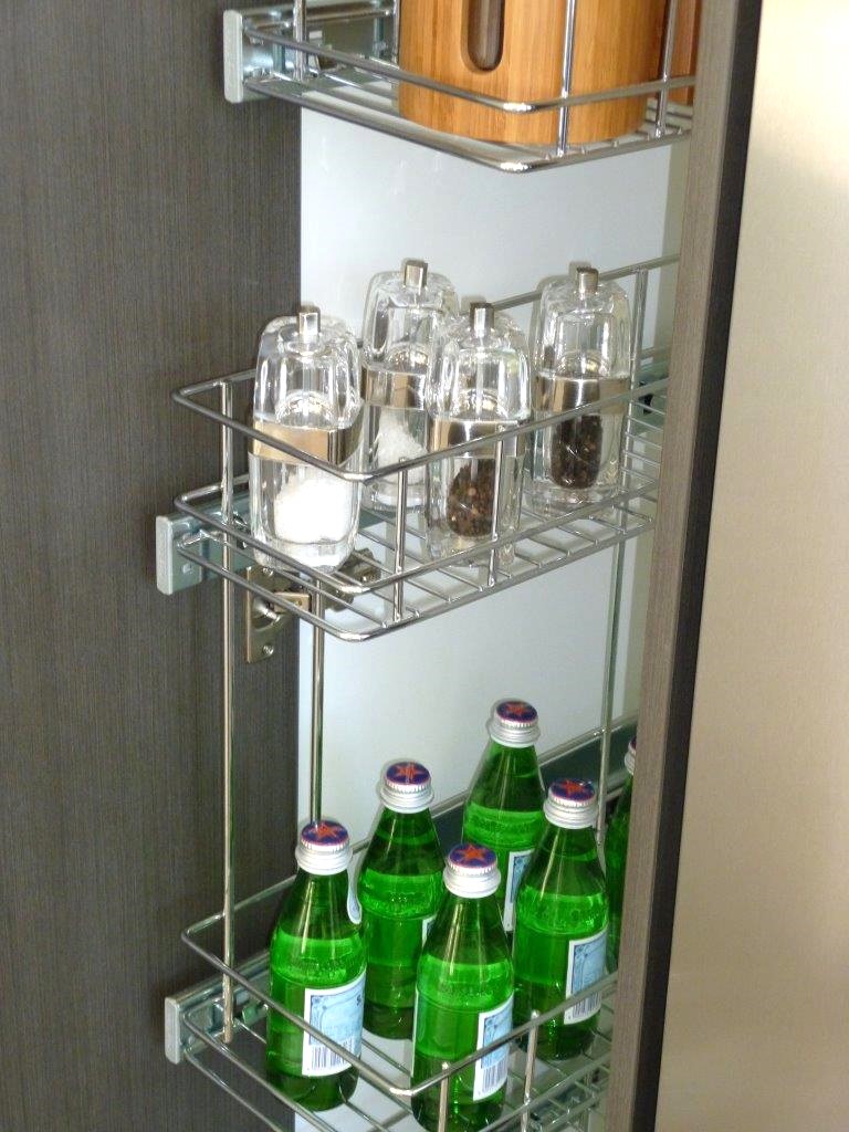 Image 2 Bottle & Spice Pull Out, 485D (Incl. Side Mount Slides)
