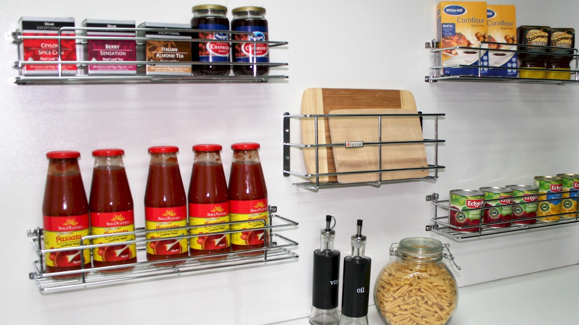 Image 2 Spice Racks (Stainless Steel Wire)