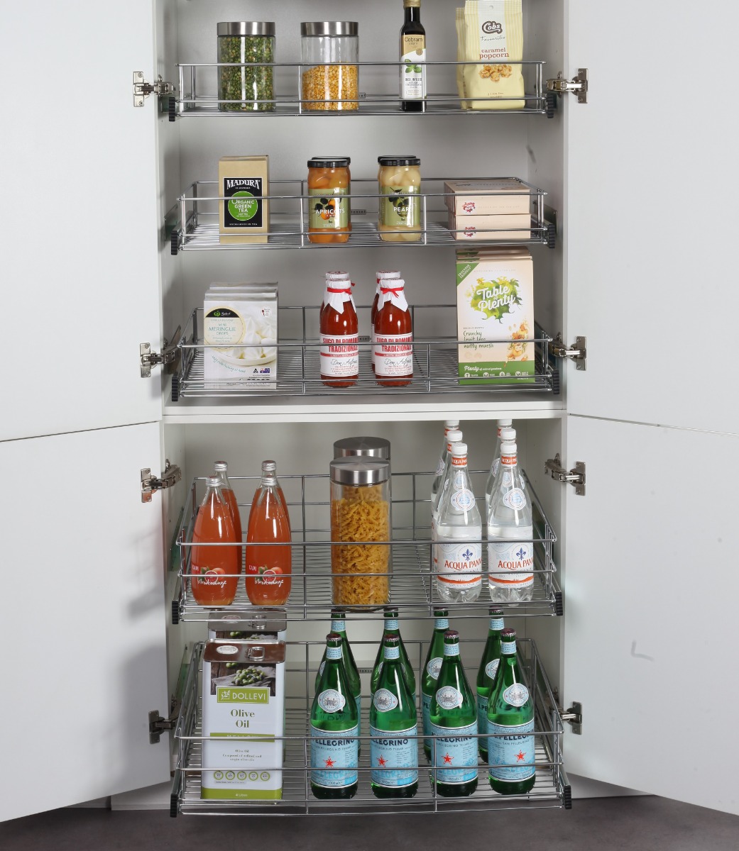 Thumbnail image of 5 Drawer Wire Basket Pantry Storage