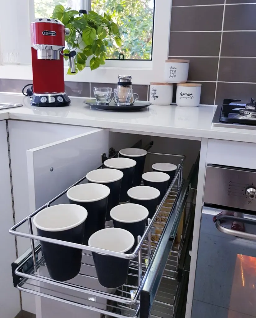 Image 1 of Kitchen Storage For the Narrowest Of Spaces
