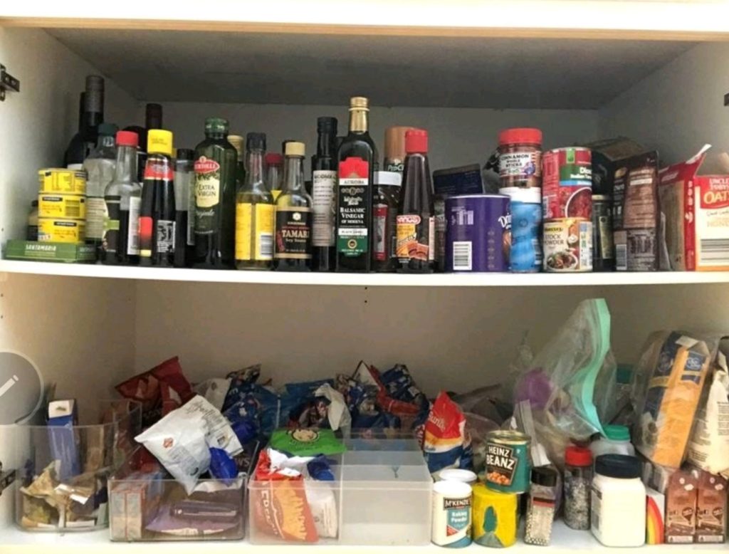 Image 1 of Kitchen Cabinet Storage Makeover
