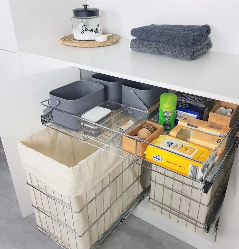 Image 1 of Space Efficient Laundry Storage