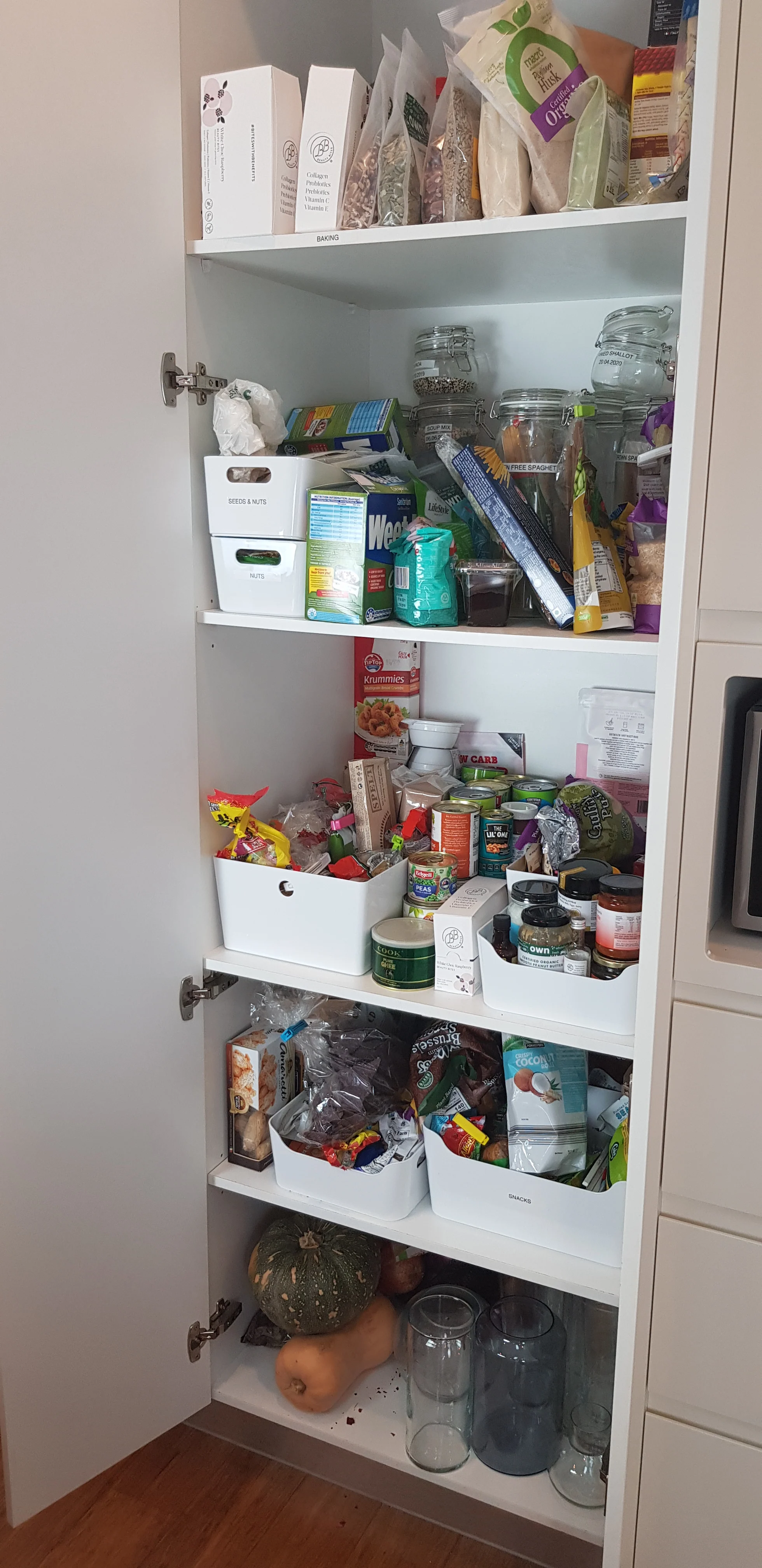Image 1 of The Perfect Pantry Makeover at Zoe & Benji Marshall Sydney Home