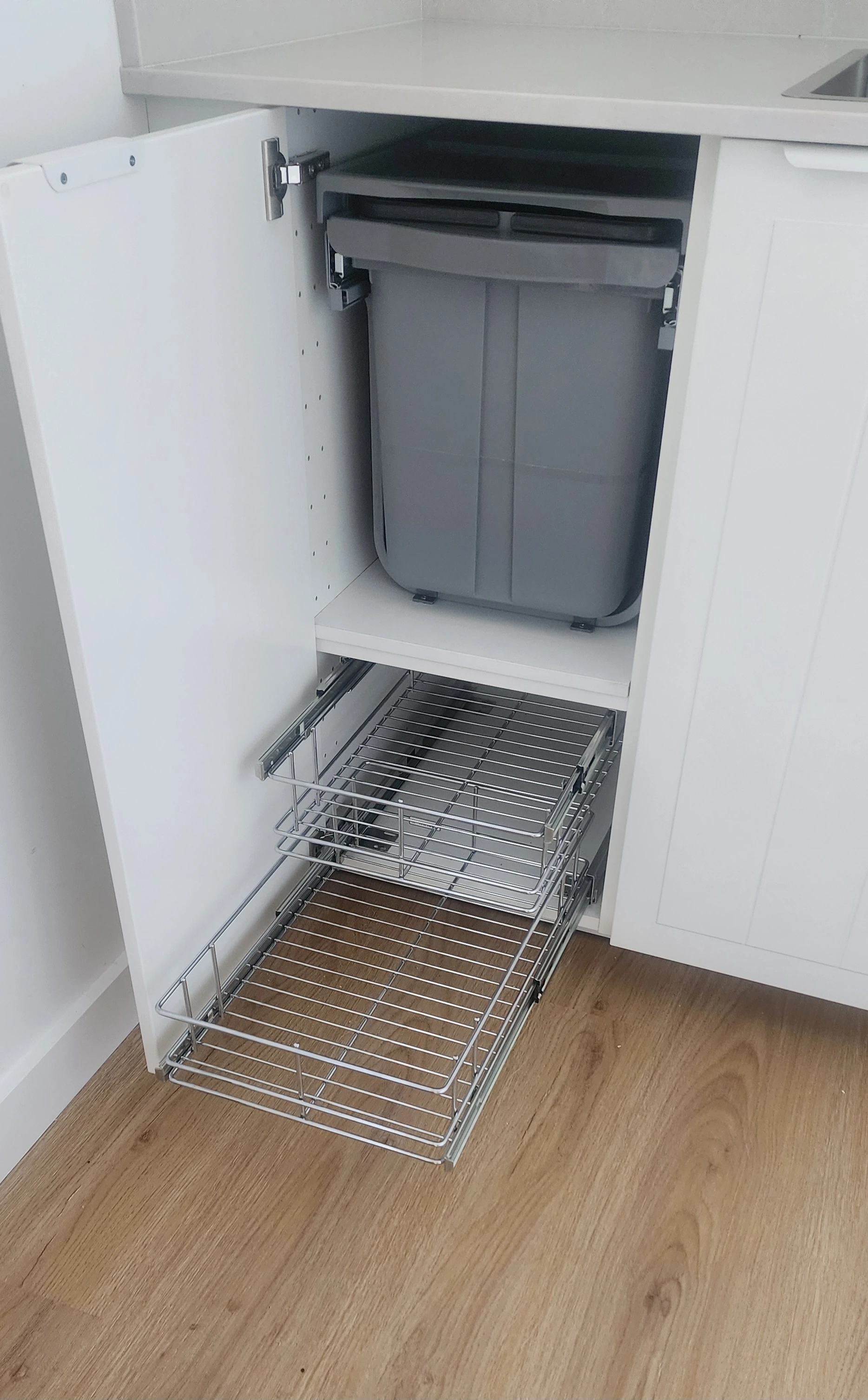 Image 2 of Slide Out Bin Storage