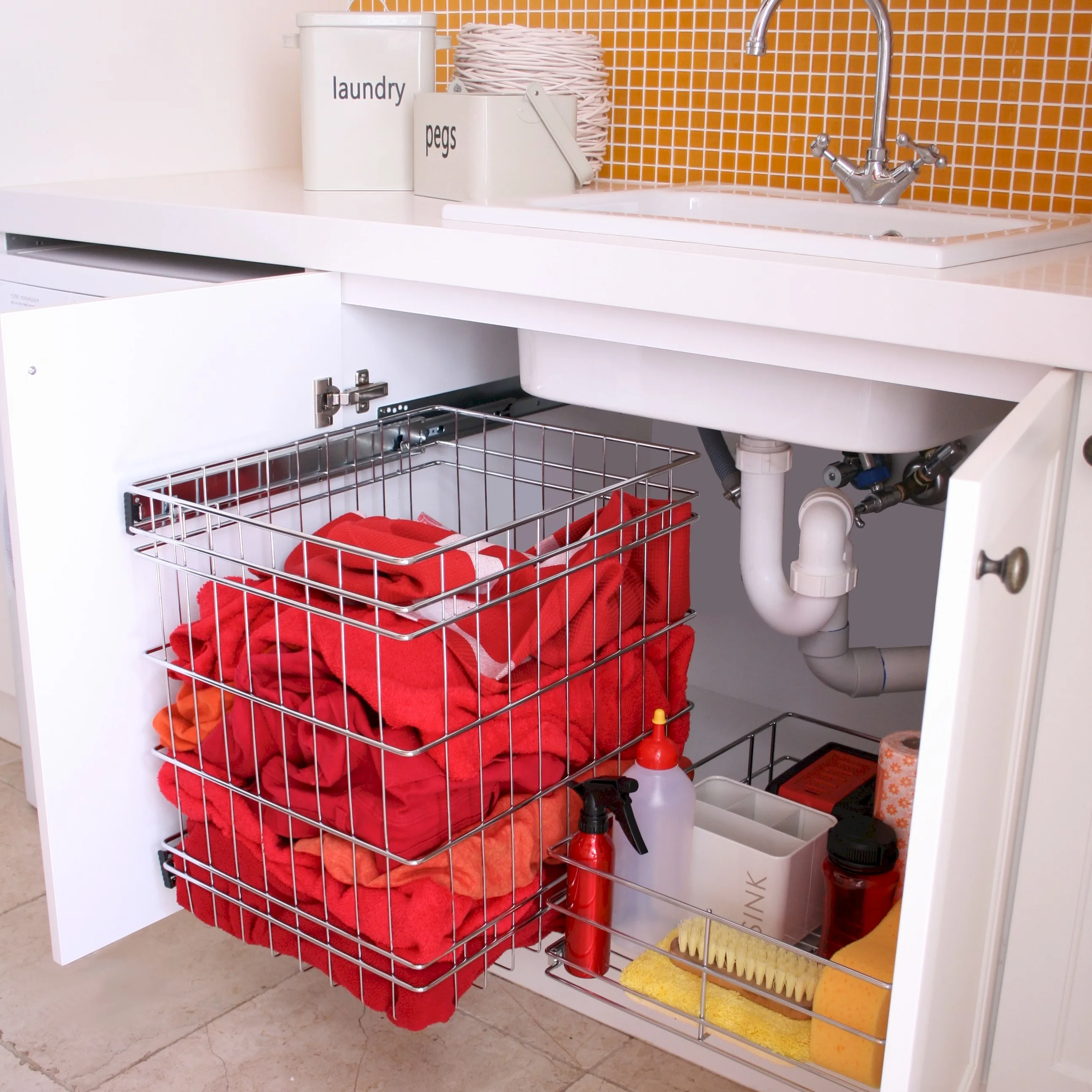 Image 2 of Laundry Storage That Makes Everything Accessible And Organised