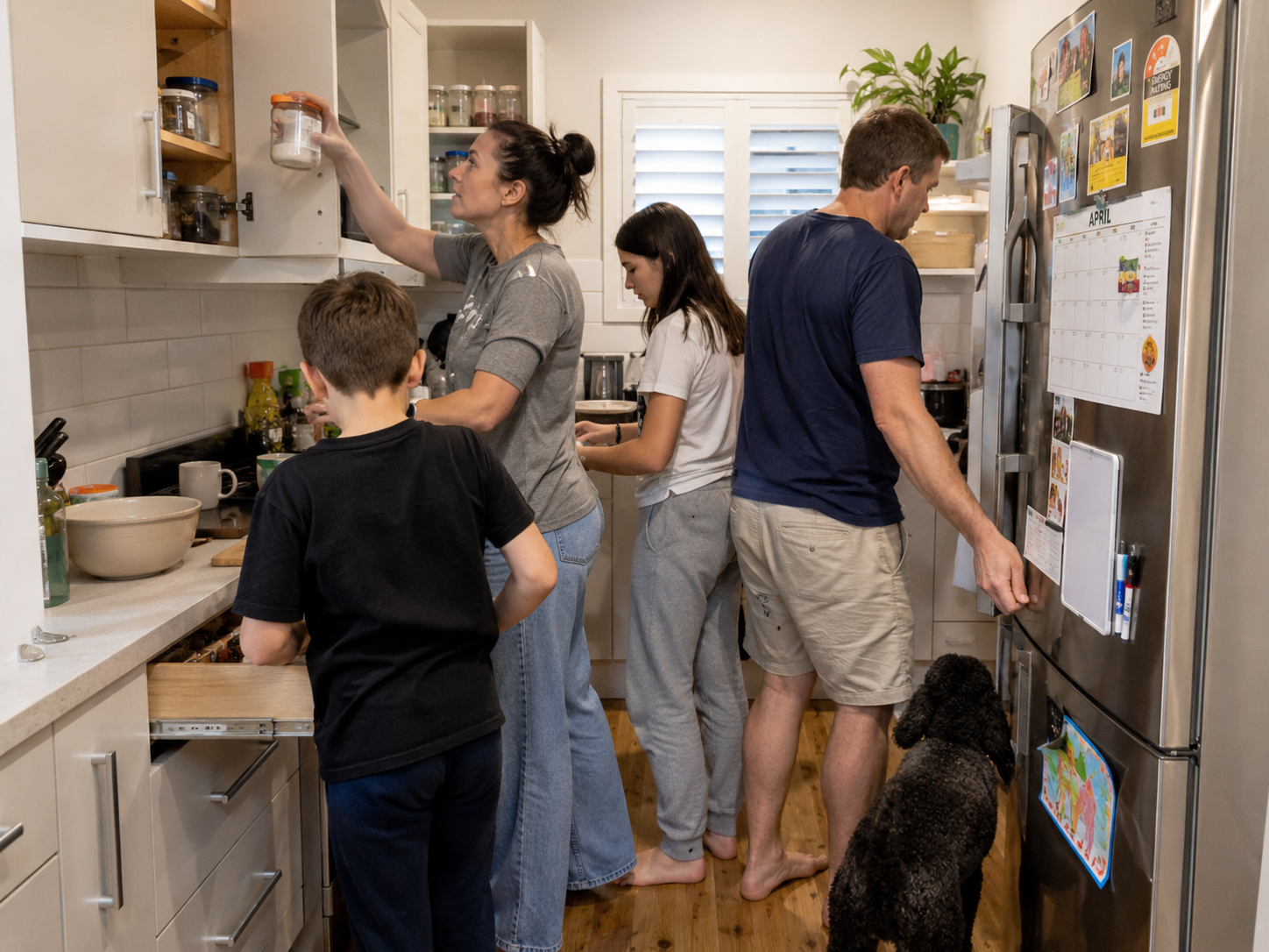 Main Image of More People, Same kitchen: Making a Kitchen Work for More People