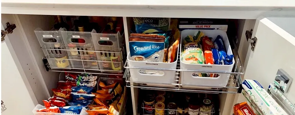 Thumbnail image of Storage Solutions for Wide Cabinets