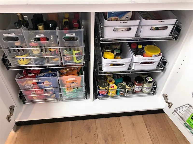 Image 5 of Storage Solutions for Wide Cabinets