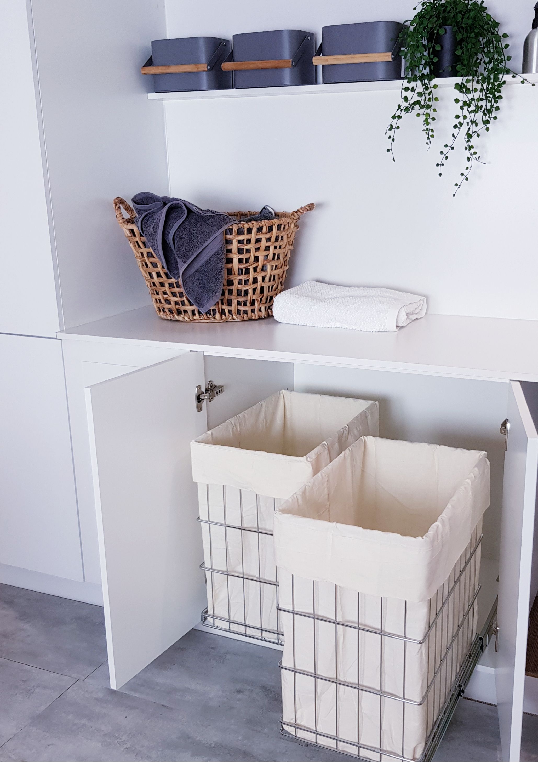 Image 1 of Why The Laundry Pull-Out Basket is One of Our Most Popular Products
