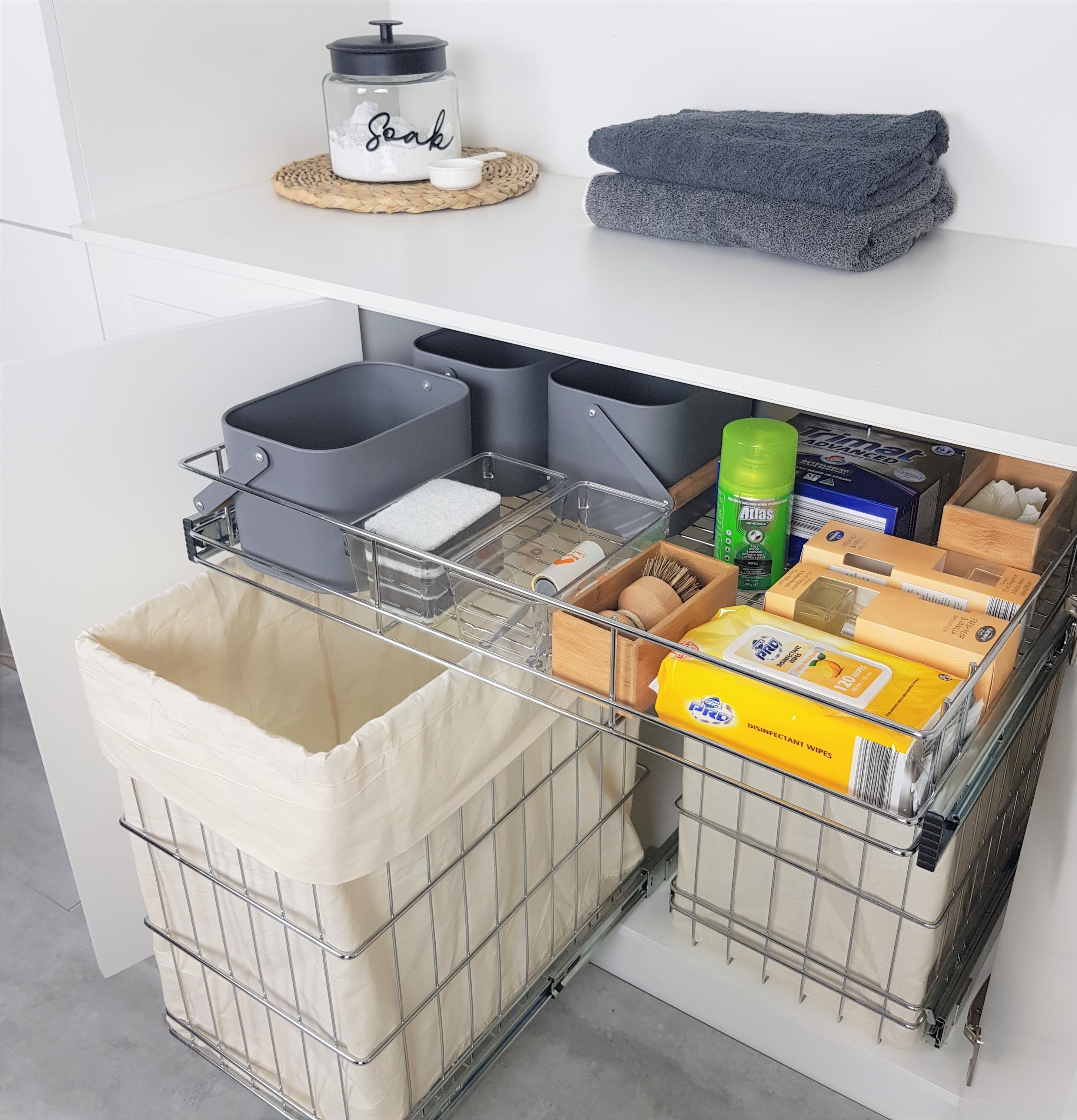 Image 5 of Why The Laundry Pull-Out Basket is One of Our Most Popular Products