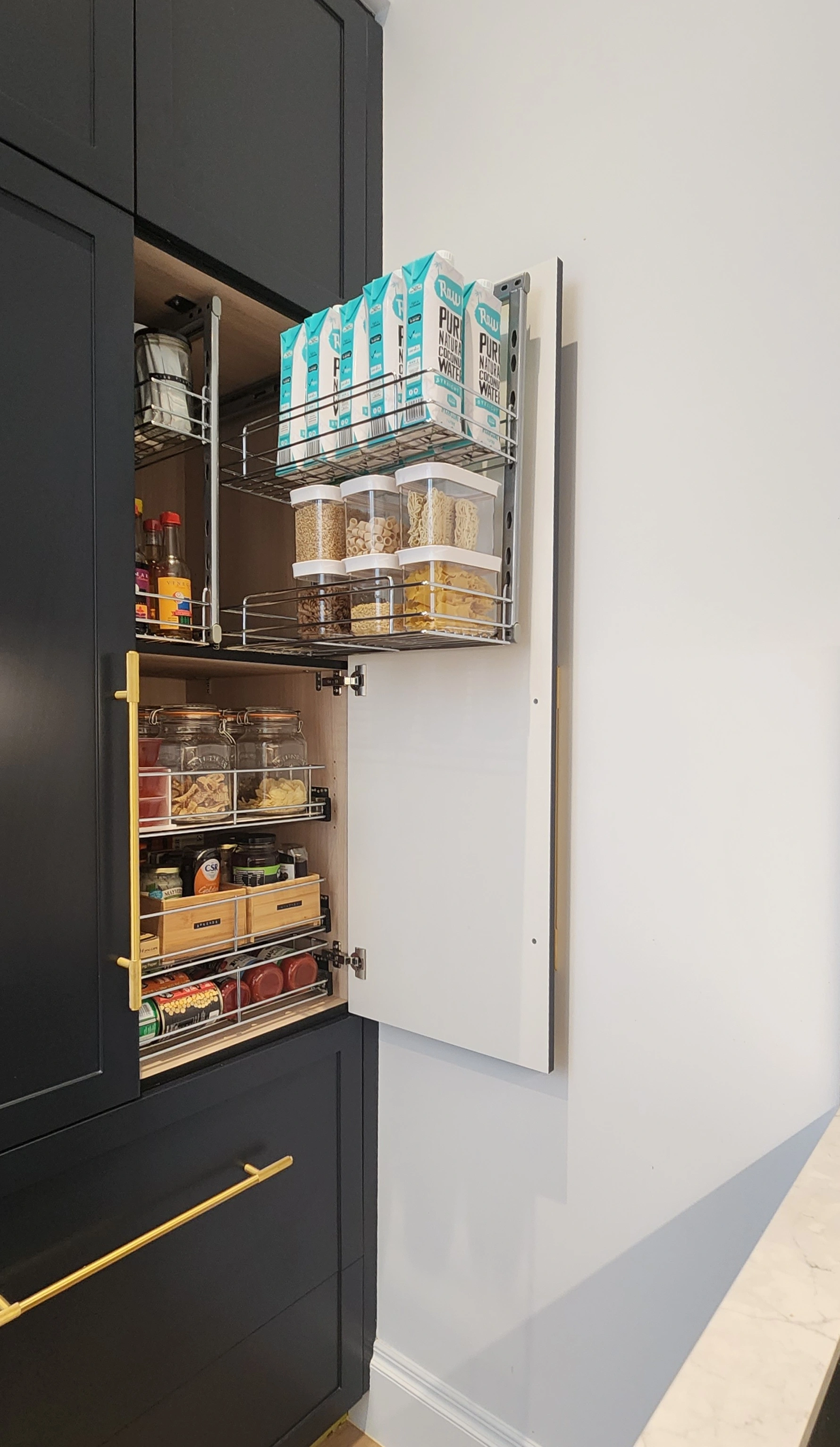 Image 3 of Overhead Pantry Transformed!