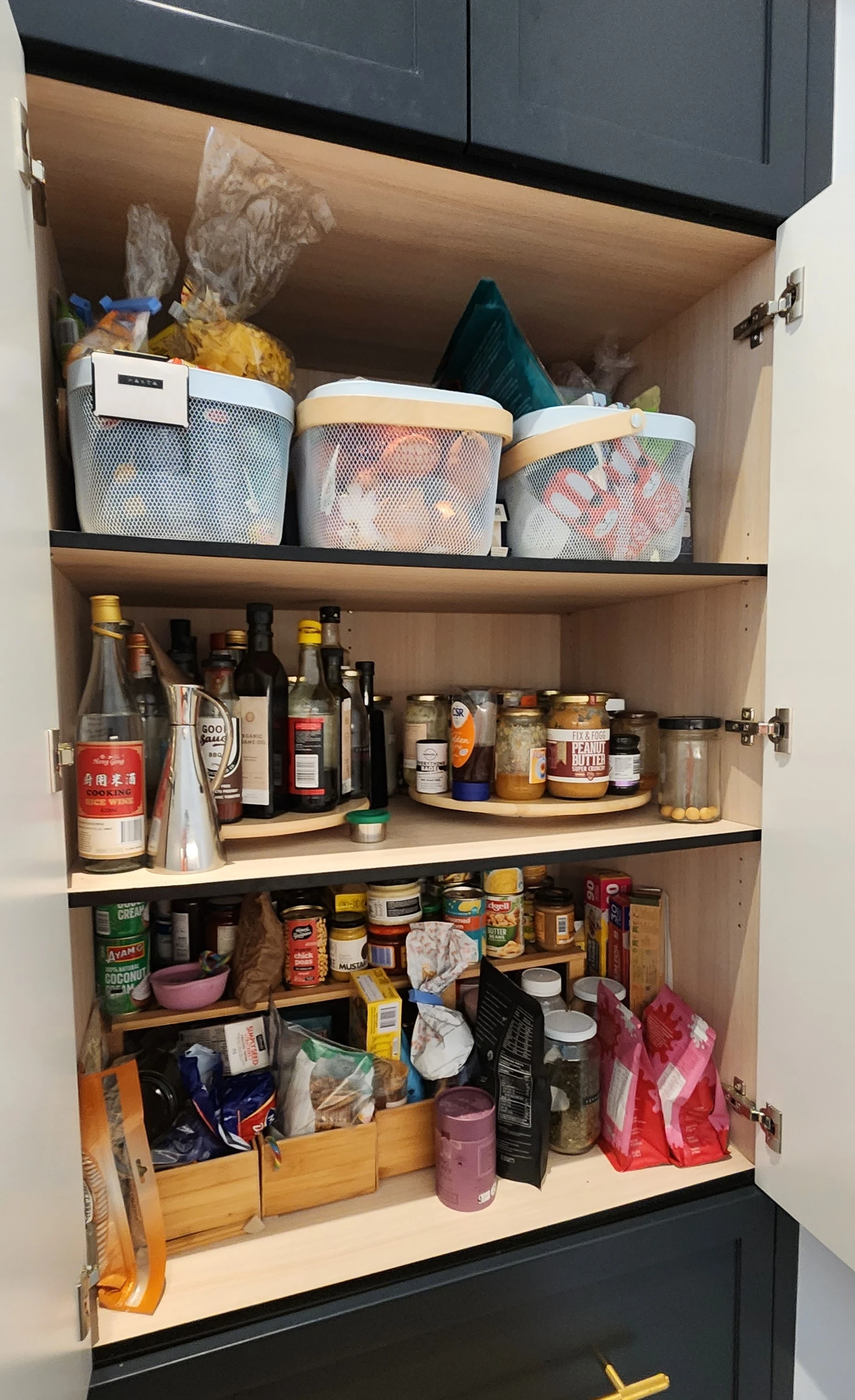 Image 1 of Overhead Pantry Transformed!