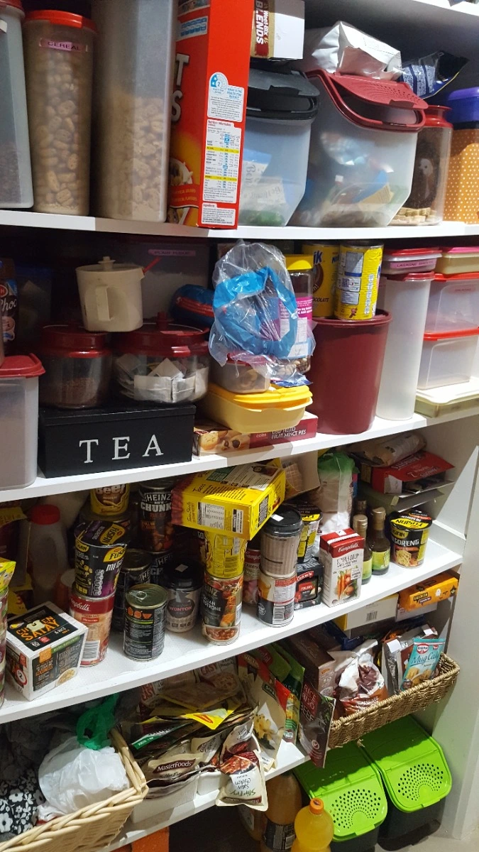 Image 1 of Wide Pantry Makeover