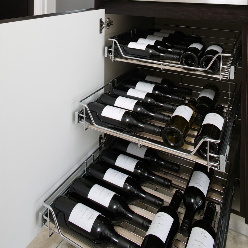 Image 1 of Why Slide-Out Shelves Are a Game-Changer for Kitchen Organisation