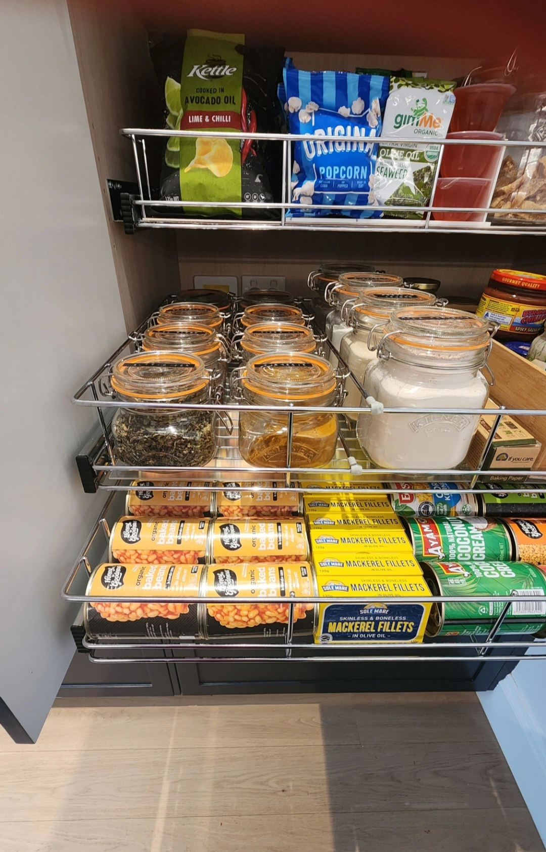 Image 4 of Overhead Pantry Transformed!