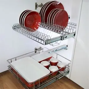 Image 1 of 5 Reasons We Love Pull Out Plate Racks