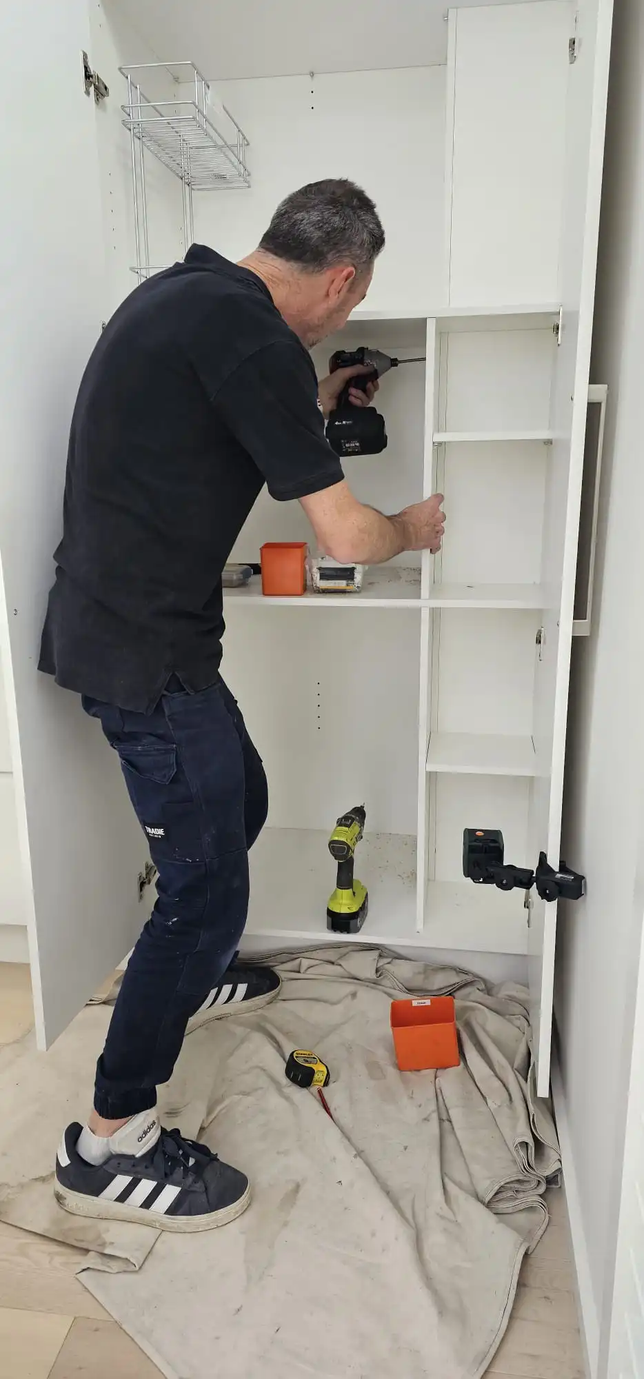 Image 2 of How a Bespoke Pull Out Pantry Delivered 25% More Storage