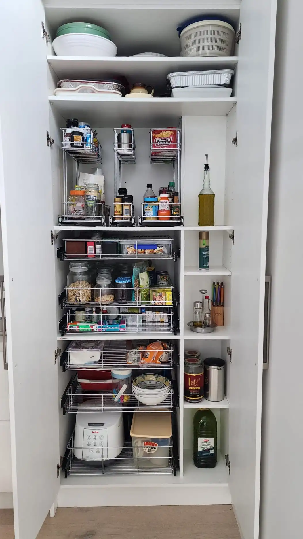 Image 3 of How a Bespoke Pull Out Pantry Delivered 25% More Storage