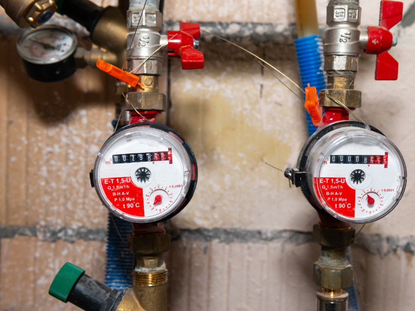 Hot water pressure valves