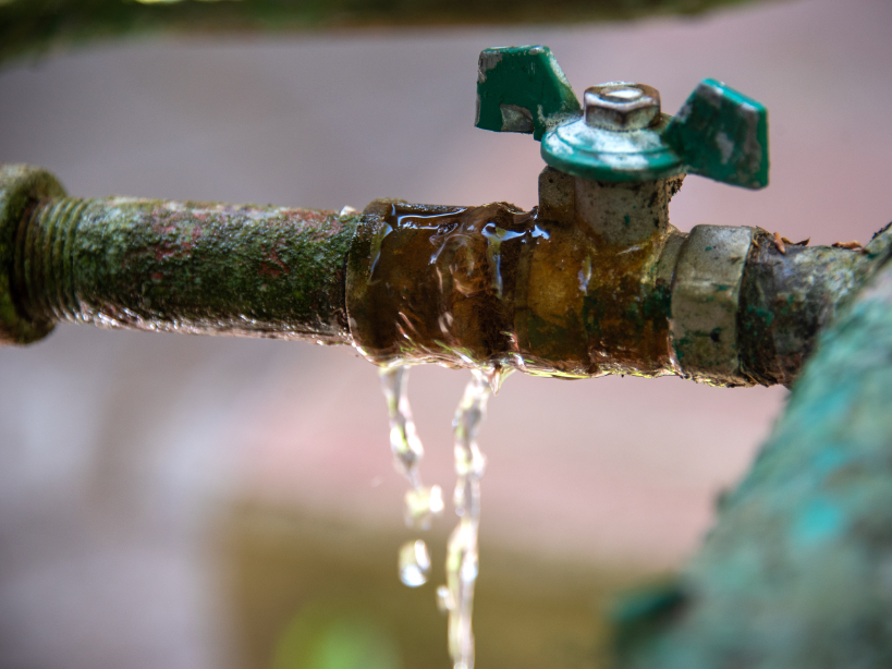 Leaking taps