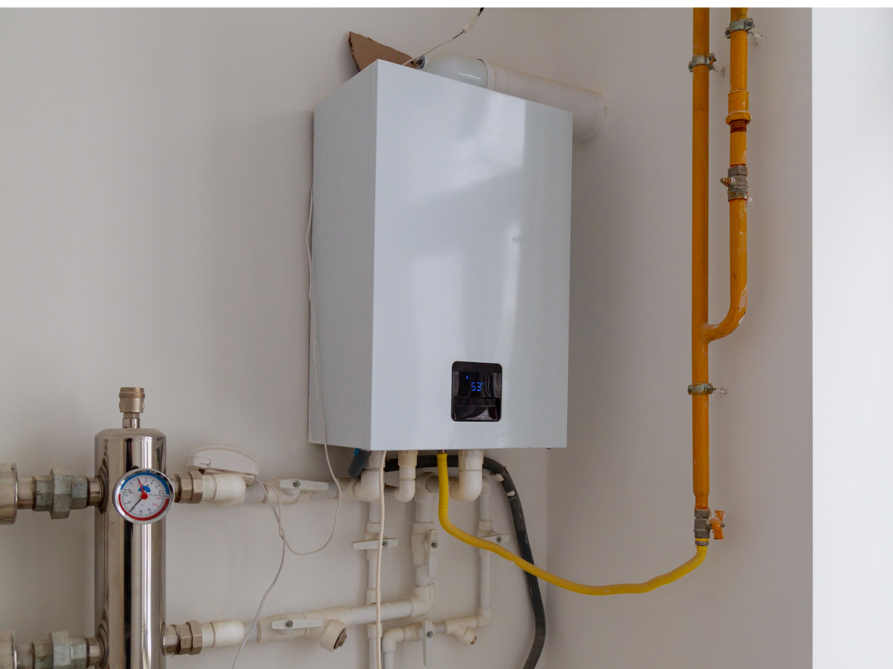 Compact hot water system