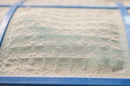 air conditioner filters covered in dust, which would literally choke it. wash filters with lukewarm water and when completely dry, put them back in