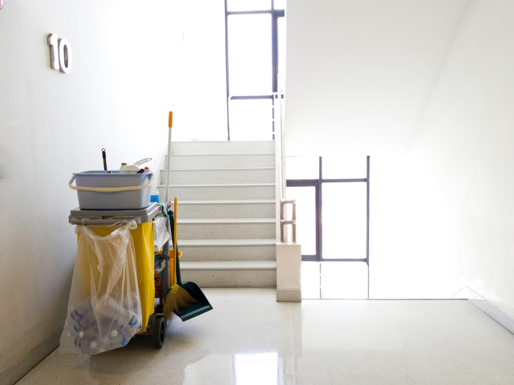 Commercial Cleaning cart