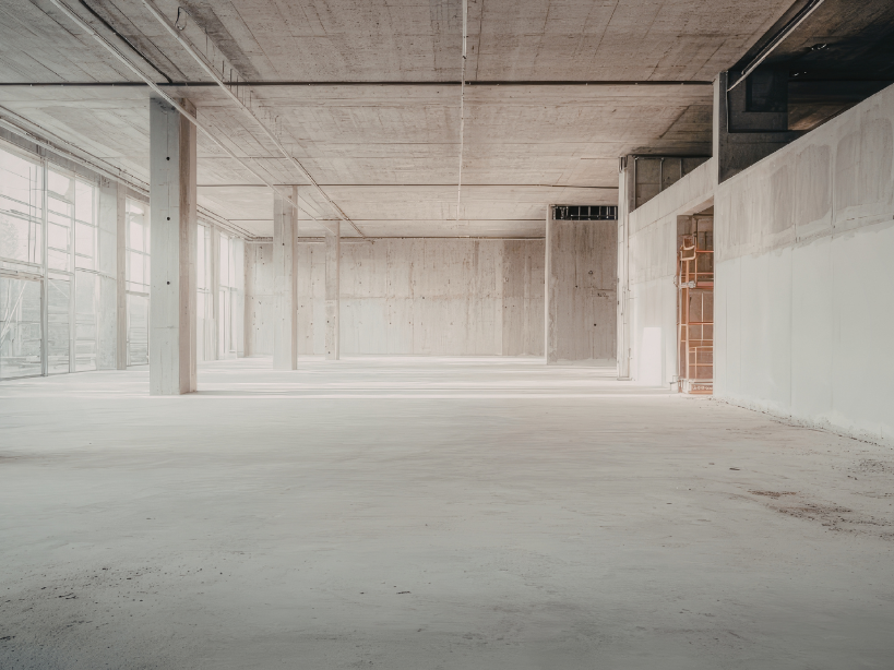 Exit clean for industrial building