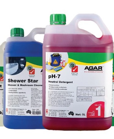 Agar Neutral Detergent and Shower and Washroom Cleaner
