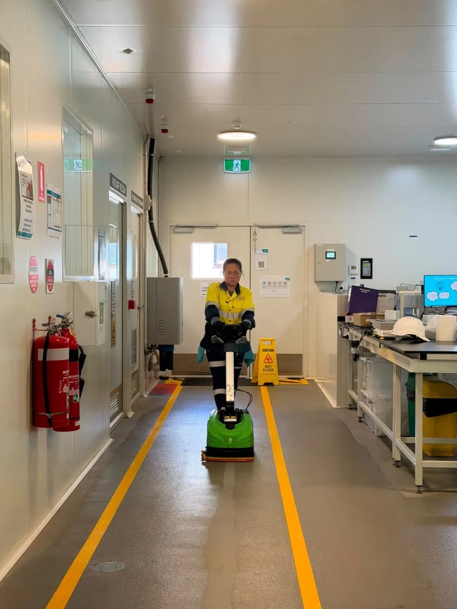 MCD Floor cleaning job