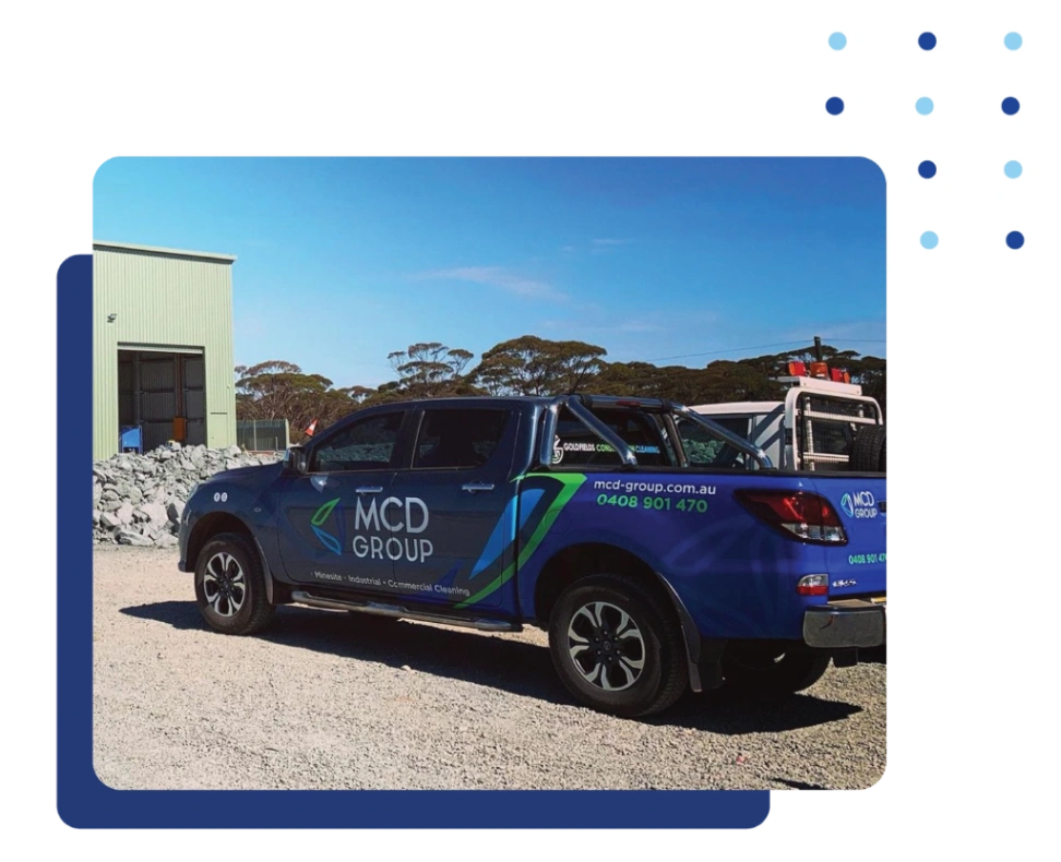 MCD ute on site