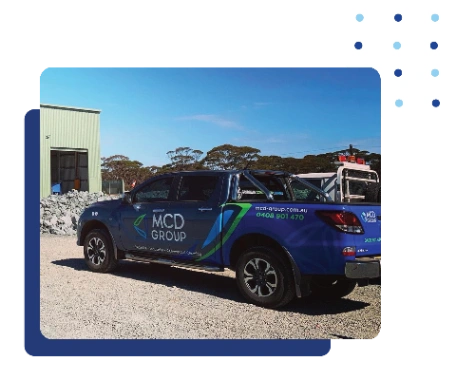 MCD Ute on Site