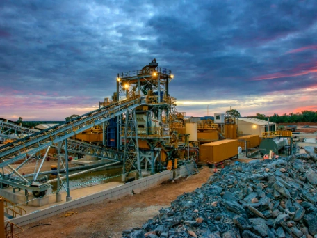 Mining site outside of Kalgoorlie Boulder WA