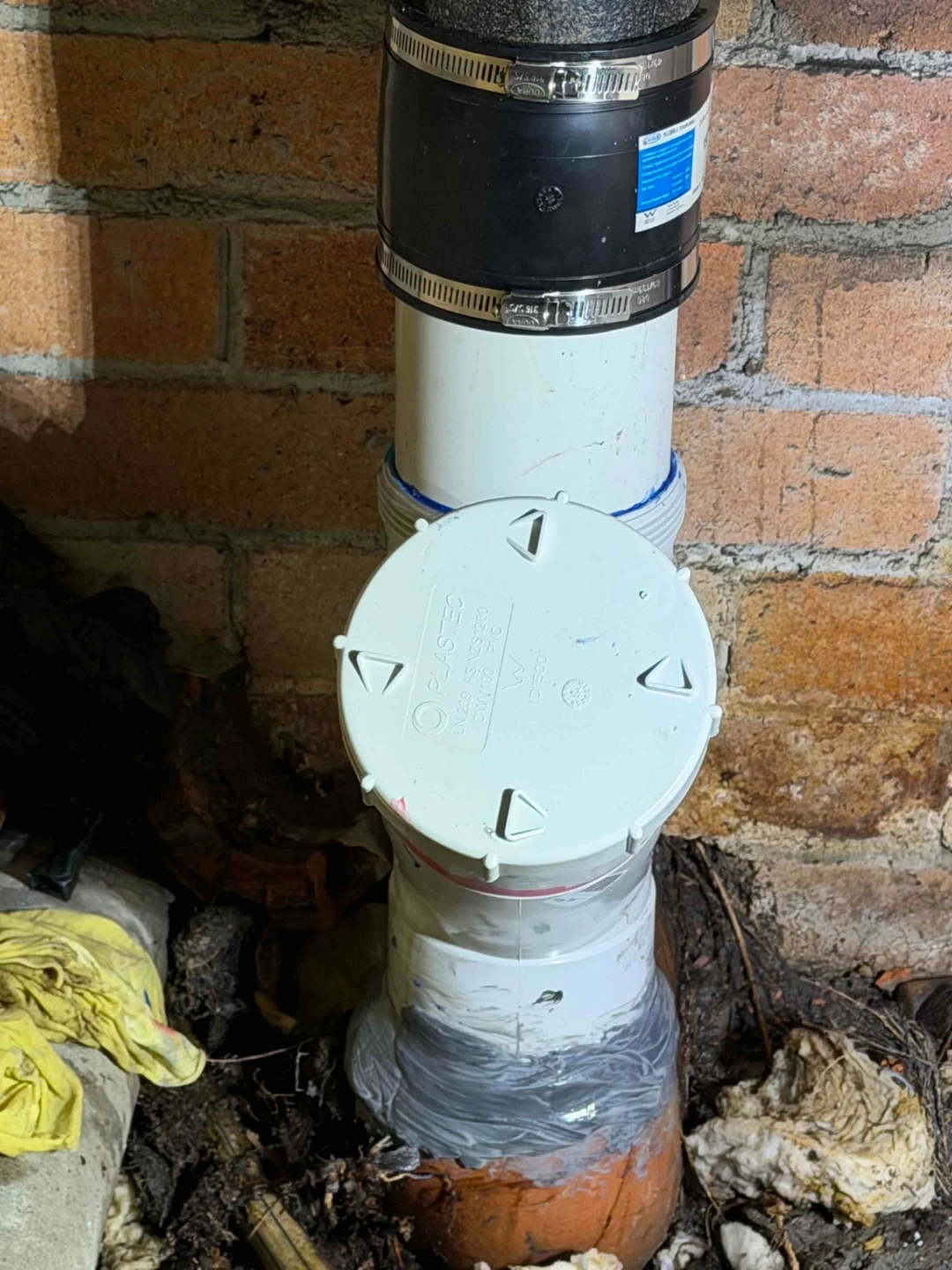 Internal Blocked Drain Cleared After Tree Root Intrusion