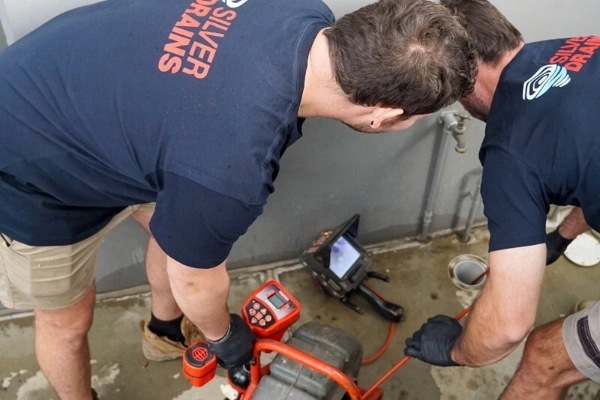 Blocked Drain Services with CCTV Cameras