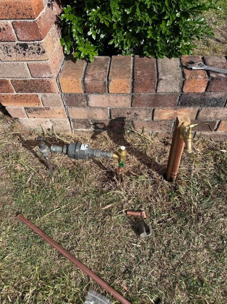 Burst Pipe Repair and Pressure Reducing Valve Installation
