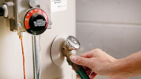 Flushing Hot Water System
