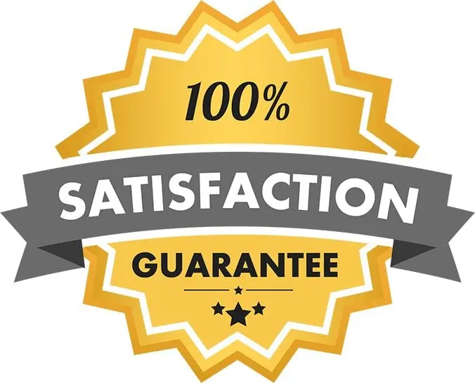 100% Satisfaction Guarantee