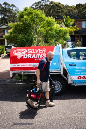 Hot Water Specialist onsite for a Hot Water Repair Job