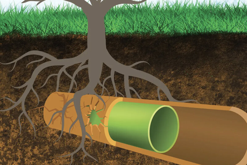 Common Causes of Pipe Damage Includes Tree Root Invasion