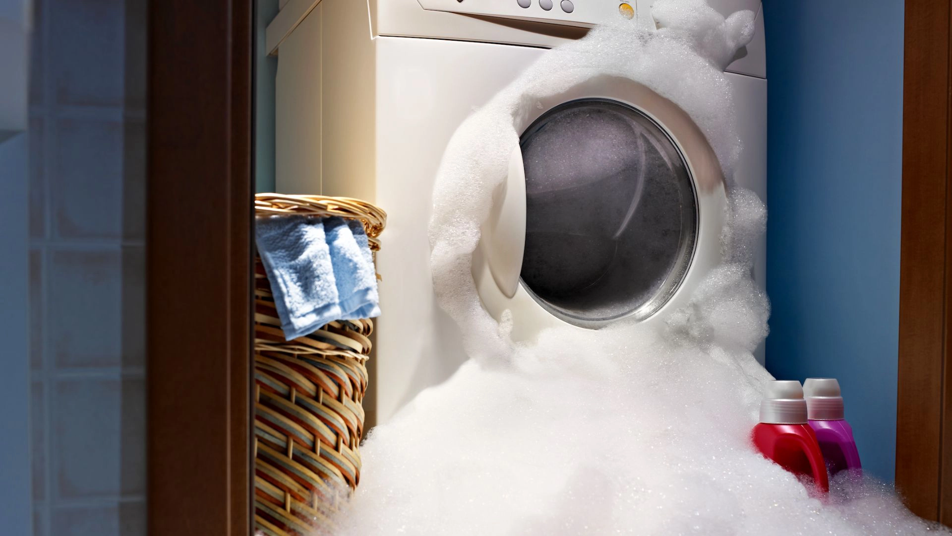 How To Fix An Overflowing Washing Machine (Laundry) Drain