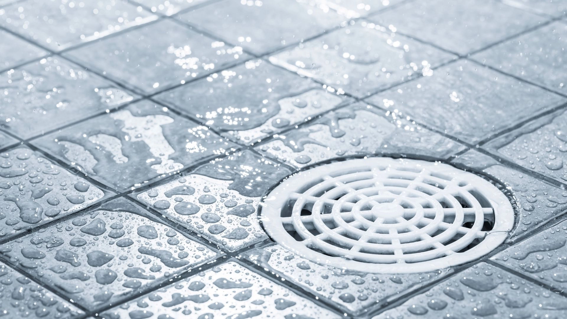 Blocked shower drains